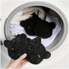 4pcs Reusable Pet Hair Removal Sponges