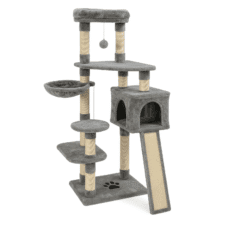 Cat Tree With Scratcher Board 45x45x126 Cm