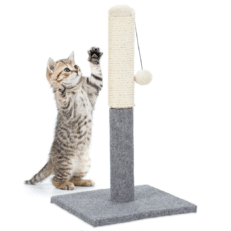 Cat Tower with Sisal Scratching Post & Hanging Ball