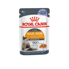 Royal Canin Hair & Skin Jelly - Wet Food Pouch (85g)