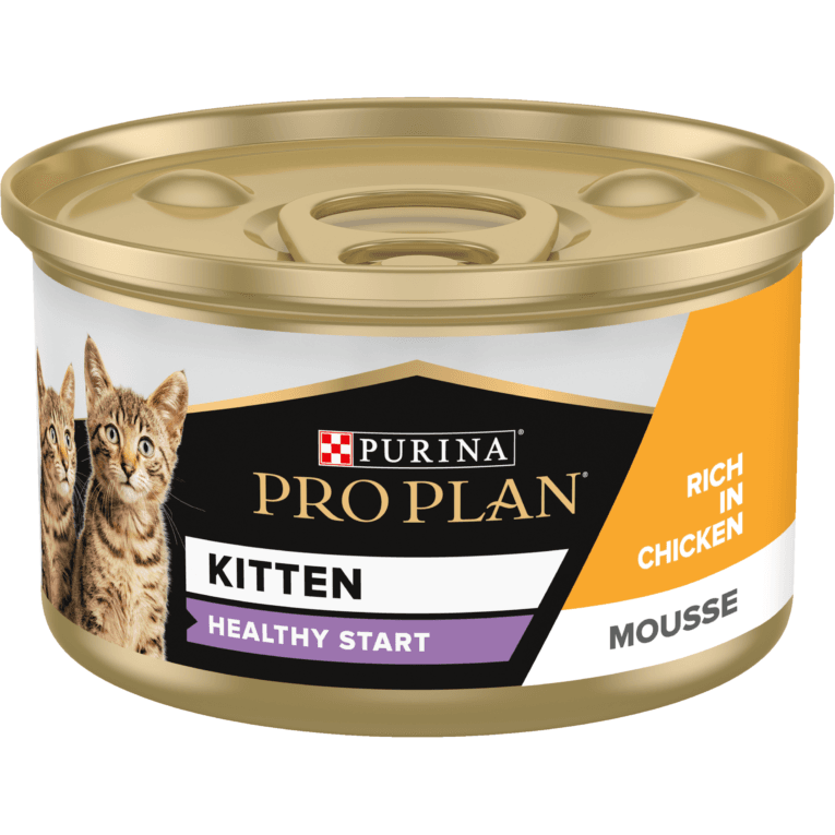 PRO PLAN Kitten Healthy Start – Mousse Rich in Chicken – Wet Cat Food 85g