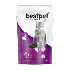 BestPet Adult Cat Mix Chicken, Lamb & Fish Dry Food 1kg
