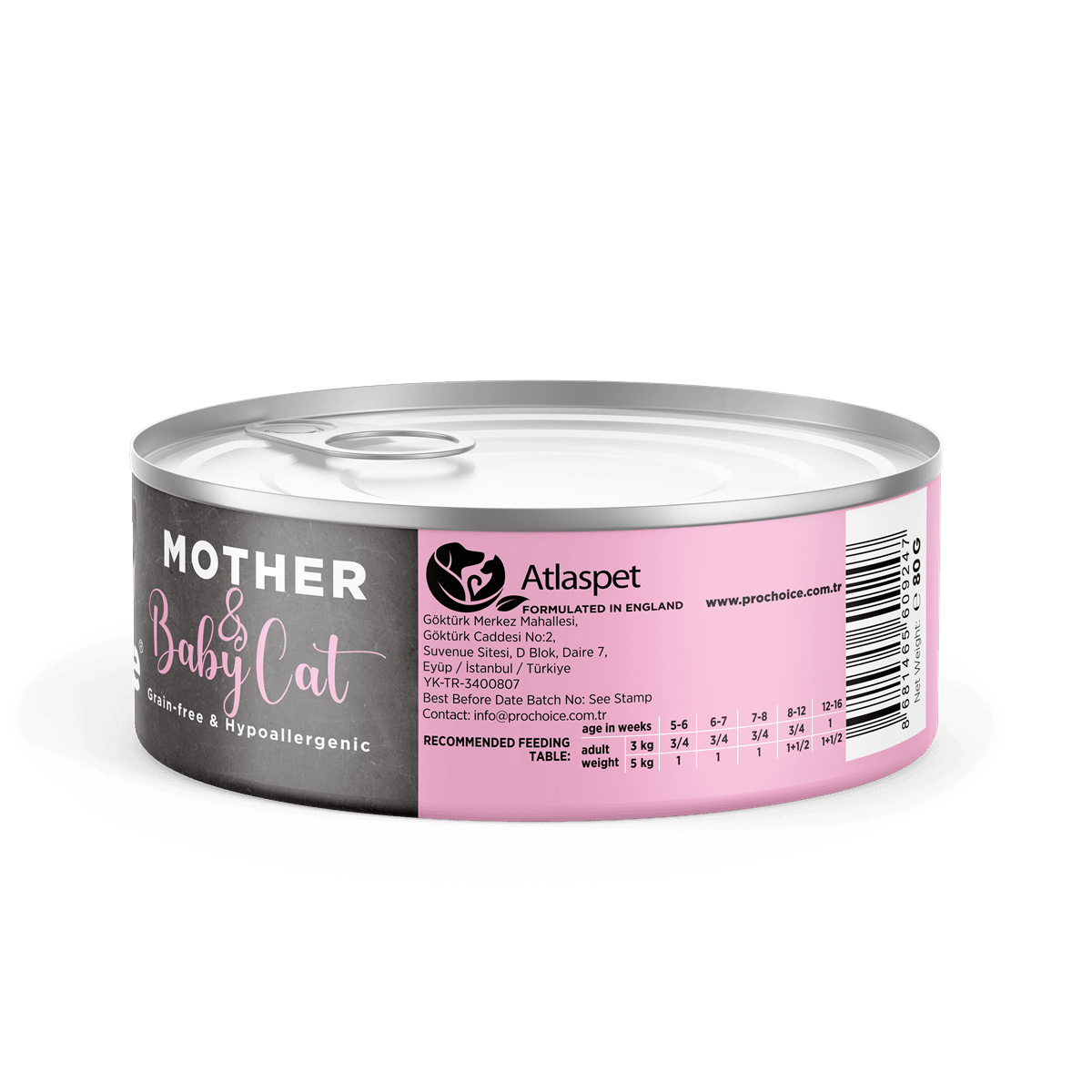 ProChoice Mother & Baby Mousse ? Chicken Cat Wet Food (80g) - Image 3
