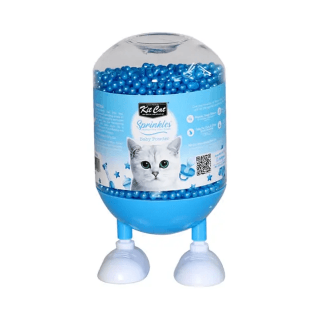 Kit Cat Sprinkles Deodorizing Beads Baby Powder 240g