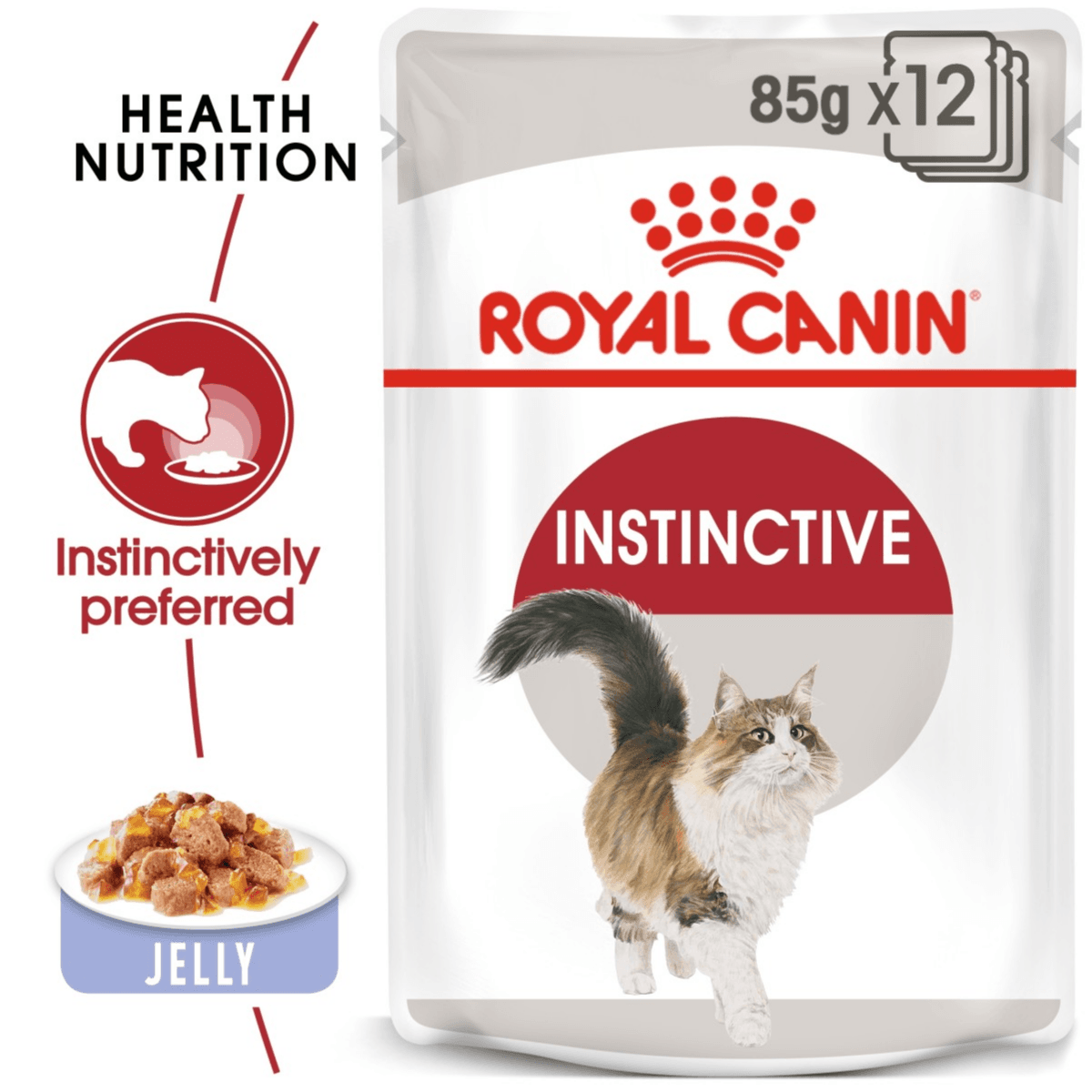 Royal Canin Instinctive Adult Cat Wet Food Pouches - Jelly