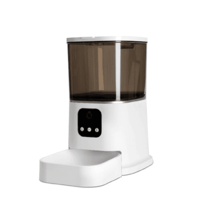 Automatic Cat Feeder With Camera 6 L Capacity - Hd Video With Night Vision, 2.4G Wifi Pet Feeder Wit