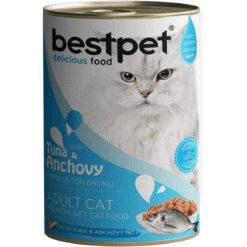 BestPet Cat with Tuna & Anchovy in Gravy 400g