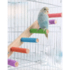 Bird Scratching Post with Perch & Swing – Multi-Functional Cage Toy (1pc)