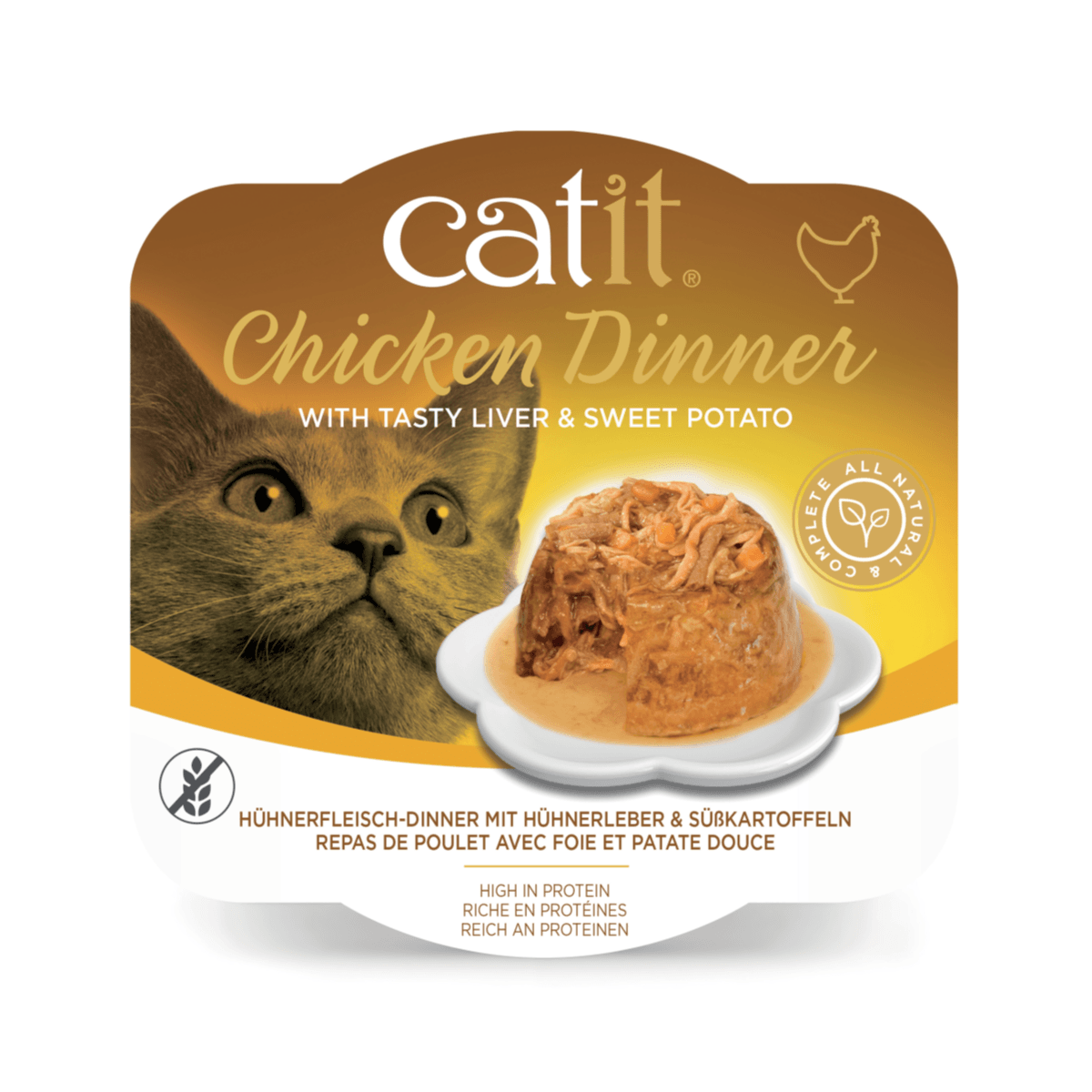 Catit Chicken Dinner, Liver & Sweet Potato - 80 g