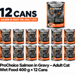 ProChoice Salmon Pat Cat Wet Food - 400g x 12 Cans