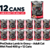 ProChoice Lamb Pat Cat Wet Food - 400g x 12 Cans