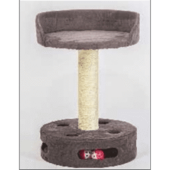 Elevated Cat Tower with Sisal Scratching Post