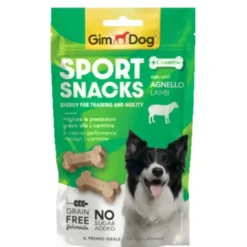 Gim Dog Sport Snacks With Lamb + L-Carnitine - 150g