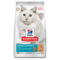 Hill?s Science Plan Hypoallergenic Adult Cat Food No Grain Egg & Insect Protein (1.5kg)