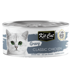 Kit Cat Gravy Canned Cat Food Classic Chicken 70g