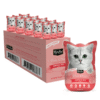 Kit Cat Petite Pouch Cat Wet Food - Chicken & Beef - 70g x 24 Pouches