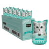 Kit Cat Petite Pouch Cat Wet Food - Chicken & Saba - 70g x 24 Pouches