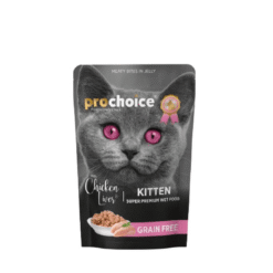 Kittens Chicken And Liver Chunks In Jelly 85 Gram Cat Food Prochoice