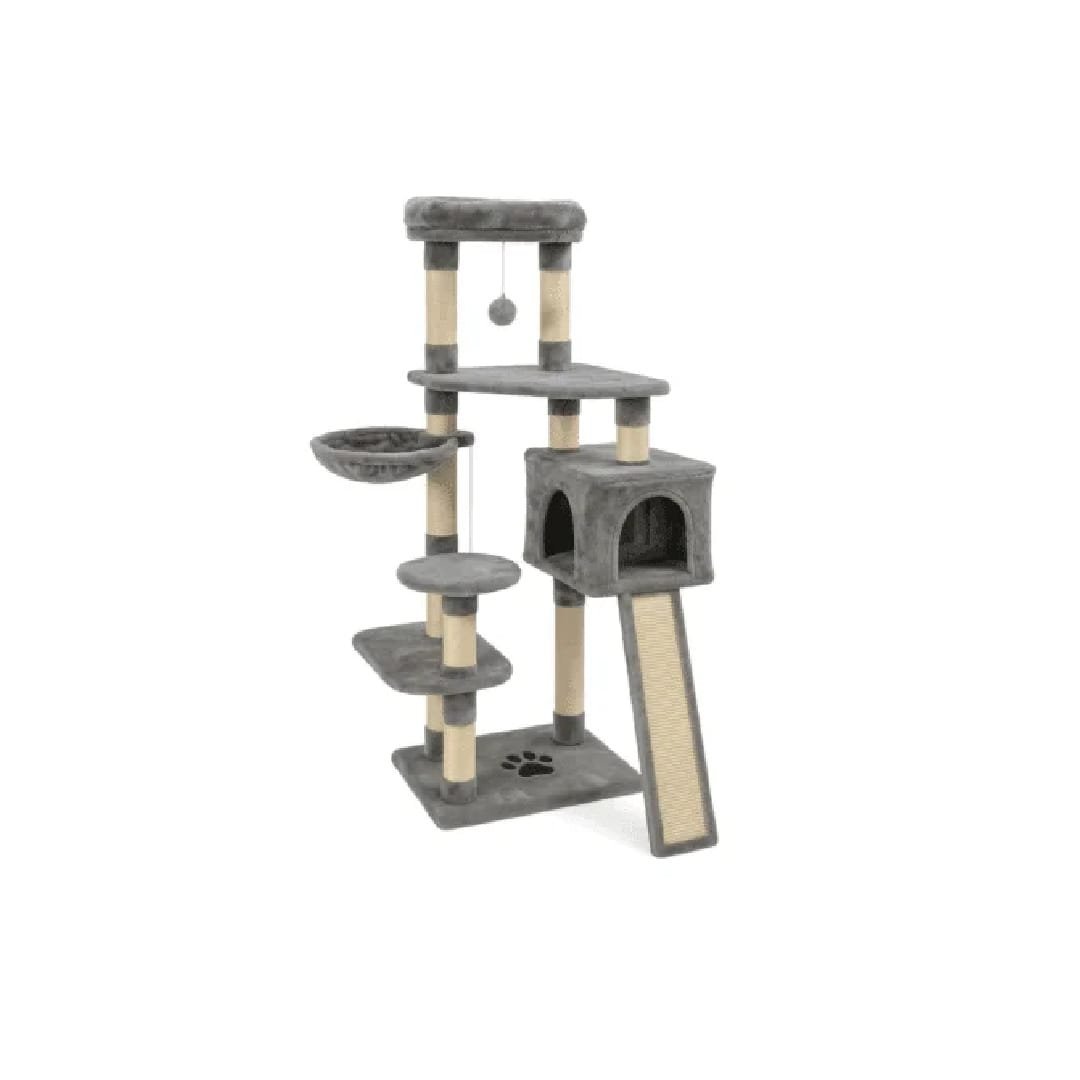 Cat Tree With Scratcher Board 45x45x126 Cm