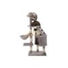 Multi-Level Gray Cat Tree with Lounging Basket and Scratching Posts ? 40x55x123cm
