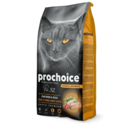ProChoice Cat Pro 32 Sterilized Chicken & Rice - 15 KG
