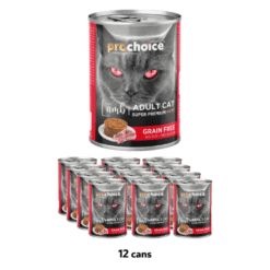 ProChoice Lamb Pat? Cat Wet Food - 400g x 12 Cans