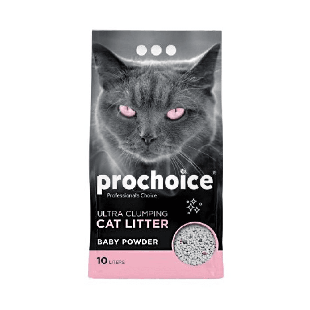 Prochoice Baby Powder Ultra Clumping Litter For Cats