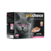 Prochoice Kittens Chicken and Liver Chunks in Jelly Cat Food - 12 x 85g