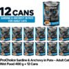 ProChoice Adult Cat Sardines & Anchovy Paté - 400g x 12 Cans