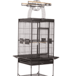 Alternative view of Large Bird Cage with Play Top - 163cm Parrot Cage with Wheels & Accessories | Bird Cage