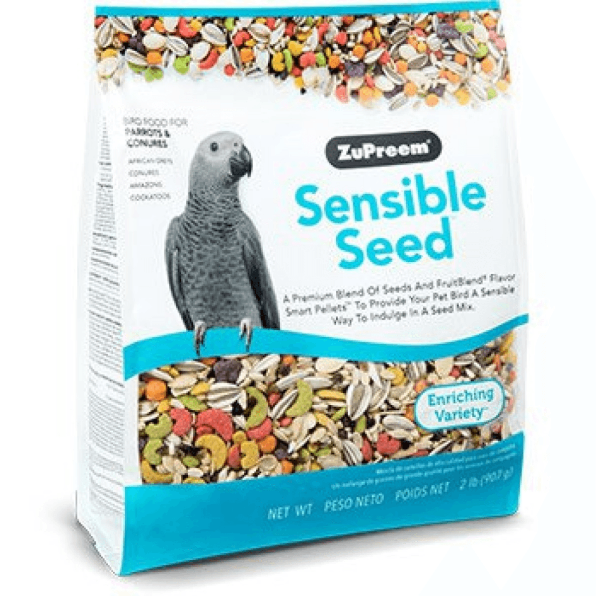 Sensible Seed Parrots & Conures 2 Lb (0.91kg)