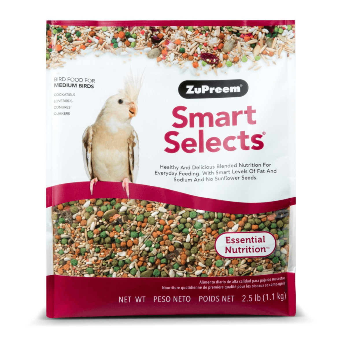 Smart Selects Cockatiels 2.5lb