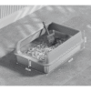 Stainless Steel Non-Stick Cat Litter Box with High Sides (50?35?20cm)