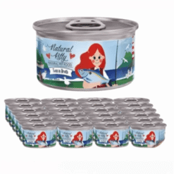 Natural Kitty Tuna Broth Cat Wet Food - 24 x 80g