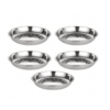 Premium Stainless Steel Cat Bowl Set – 5PC, 5.9 Inch