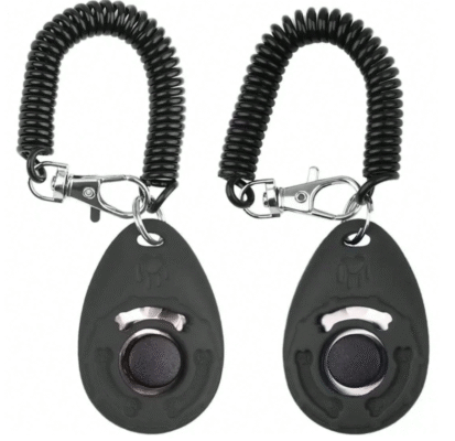 2PCS Dog Training Clicker Set – Effective Obedience & Behavior Training Tool