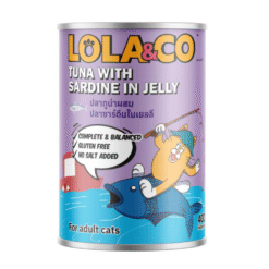 Lola&Co Tuna With Sardine In Jelly Wet Cat Food 400G