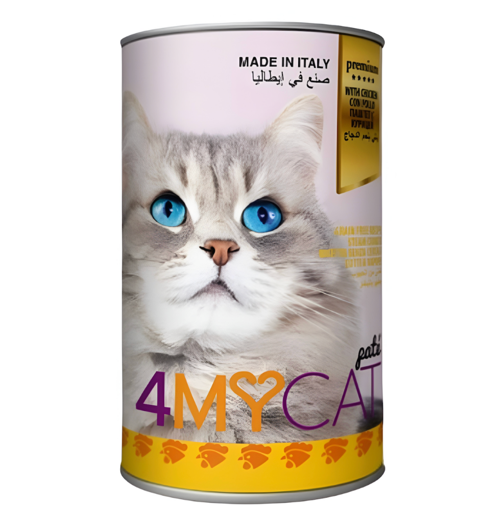 4my Cat Chicken Chunks in Gravy Wet Cat Food 415g