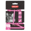 Cat Harness & Leash Kit – Pink (Reflective Adjustable Harness + 1.2m Leash)