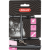 Cat Harness & Leash Kit – Black (Reflective, Adjustable, 1.2m Leash)