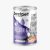 BestPet Cat Chicken Chunks in Gravy with Cheese Wet Cat Food – 400 g