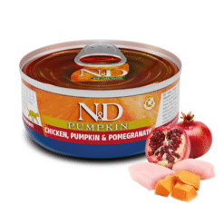 Farmina N&D Chicken, Pumpkin & Pomegranate – Adult Wet Cat Food – 70 g