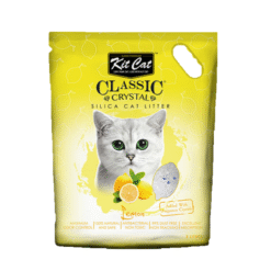 Kit Cat Crystal Cat Litter – Lemon Scent – 5 L