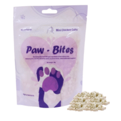 Paw-Bites Mini Chicken Cubes – Natural Pet Treats – 40 g