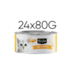 Kit Cat Deboned Tuna & Chicken Toppers – Wet Cat Food – 24 × 80 g