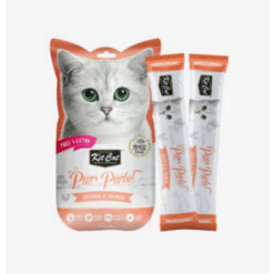 Kit Cat Purr Puree Chicken & Salmon Cat Treats – 5 x 15 g