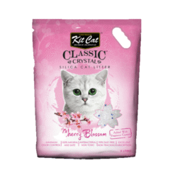 Kit Cat Crystal Cat Litter – Cherry Blossom Scent – 5 L