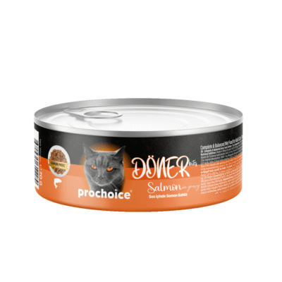 ProChoice Doner Bites Adult Salmon in Gravy Wet Cat Food – 70 g