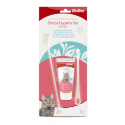 Bioline Dental Hygiene Set for Cats