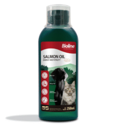 Bioline Salmon Oil Supplement for Dogs & Cats – 250 ml